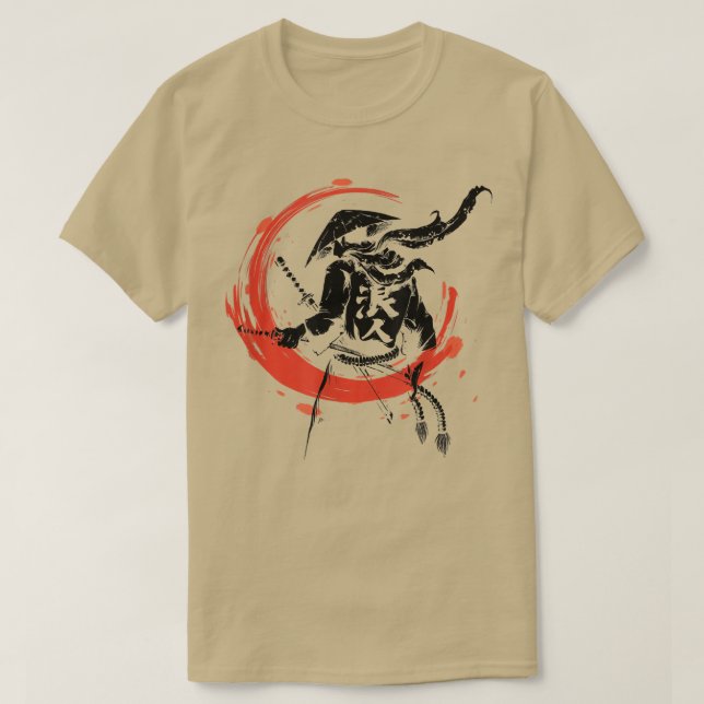 T-shirt Ronin Samurai Guerrier cadeau pour les hommes (Design devant)