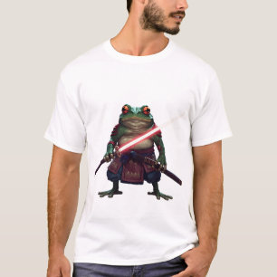 T-shirt "Ronin Toad" Samouraï Grenouille Graphique Tee – F
