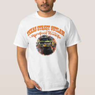 T-shirt "Ronnie aux pieds nus" 71 avants verts de nova de