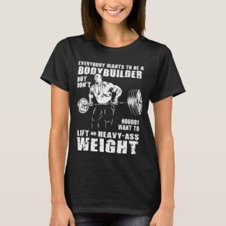 T-shirt Ronnie Bodybuilding Gym entraînement Motivationnel