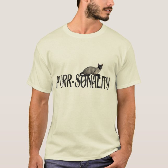 T-shirt Ronronnement-sonality (Devant)