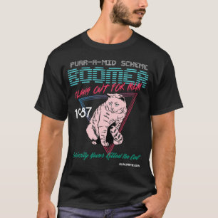 T-shirt Ronronnement-un-Mi boomer de plan : Tee - shirt