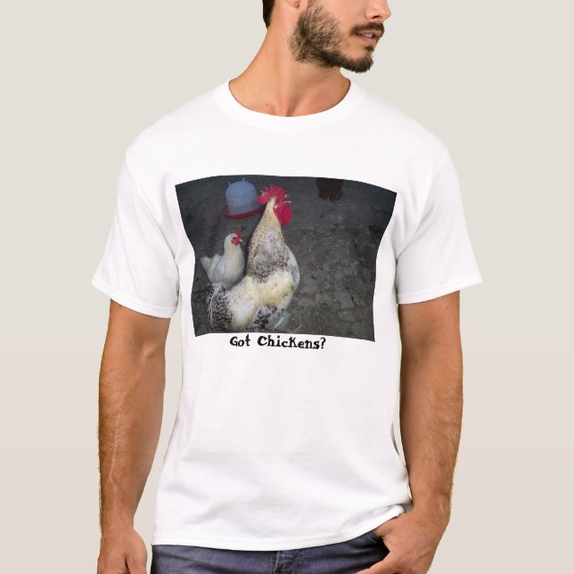 T-shirt roo2, obtenu des poulets ? (Devant)