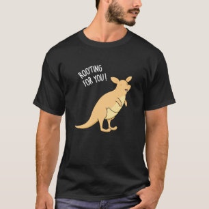 T-shirt Roo Ting Pour Vous Drôle Kangaroo Pun Dark BG