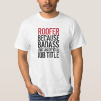 Roofer parce que les badass n'est pas une fonction