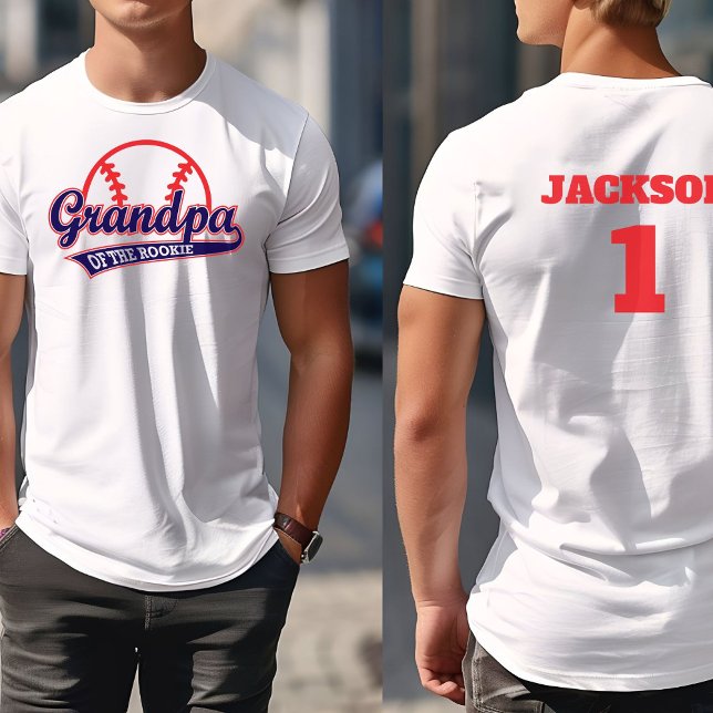 T-shirt Rookie de baseball de l'année Baseball 1er anniver (Créateur téléchargé)