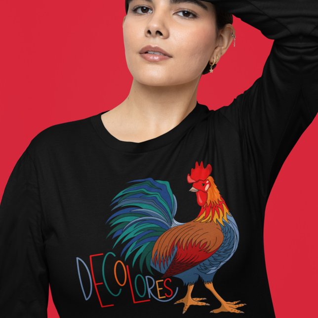 T-shirt Rooster coloré DeColores Cursillo (Créateur téléchargé)