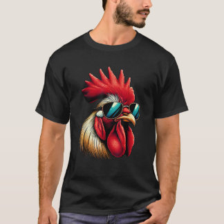 T-shirt Rooster cool Conception Pour Hommes Femmes Root Po