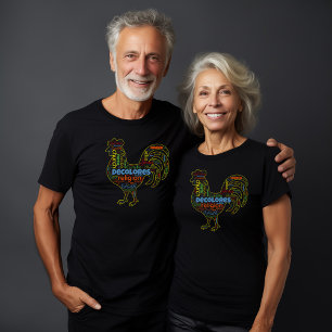 T-shirt Rooster de DeColores Cursillo Mot Cloud