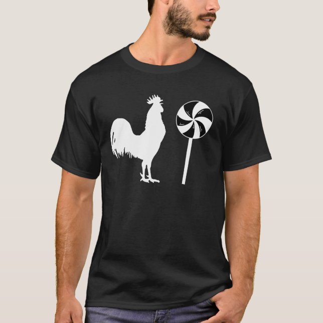 T-shirt Rooster Lollipop (Devant)