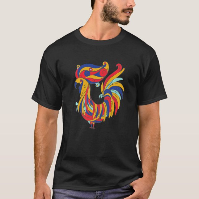 T-shirt Rooster Philippines Philippines Pinoy (Devant)