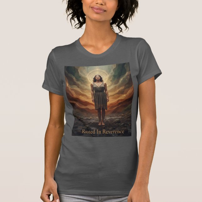 T-shirt Rooted In Reverence Sacred Grounding Art (Devant)