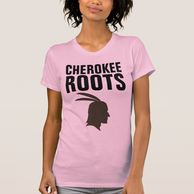 T-shirt ROOTS INDIENS CHEROKEE (Devant)