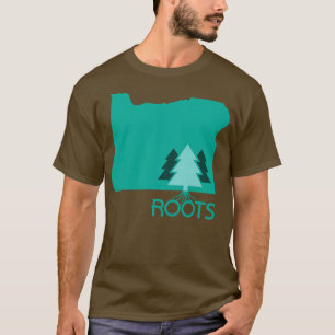 T-shirt Roots Oregon Moderne