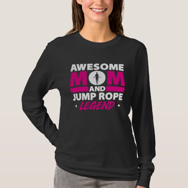 T-shirt Rope Jumping For Skipping Rope Hopper Jump Rope Fi (Devant)