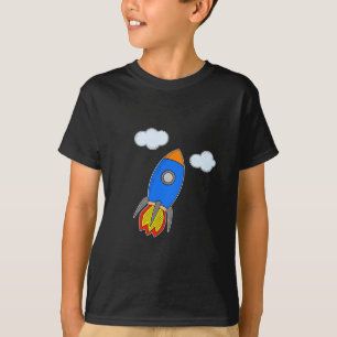 T-shirt Roquette de dessin