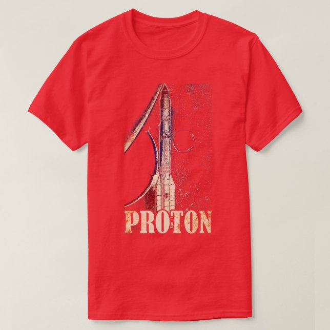 T-shirt Roquette de protons (Design devant)