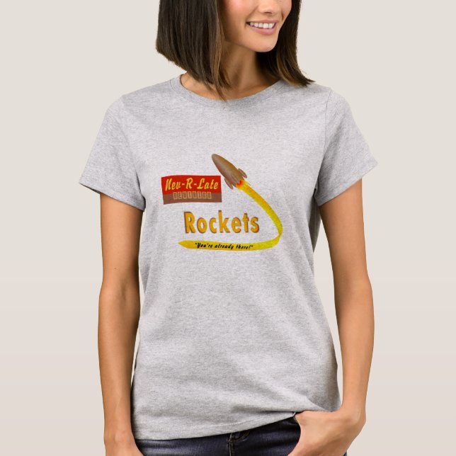 T-shirt Roquettes Neutrino Nev-R-Late - chemise (Devant)