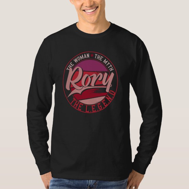 T-shirt Rory the Lady of Myth the Legend (Devant)