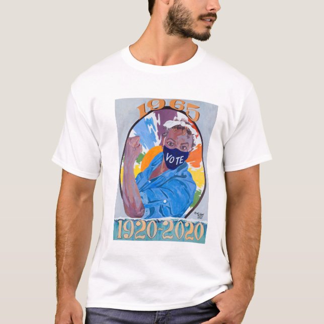T-shirt Rosa arc-en-ciel (Devant)