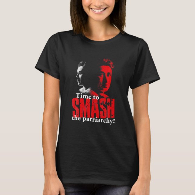 T-shirt Rosa Luxemburg - Il Est Temps D'Étouffer Le Patria (Devant)