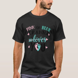 T-shirt Rosa o Azul Revelación del Sexo Granna Anuncio de