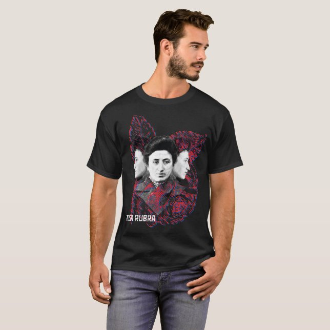 T-shirt Rosa Rubra 3D (Devant entier)