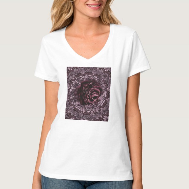 T-shirt Rosace Mandala  (Devant)