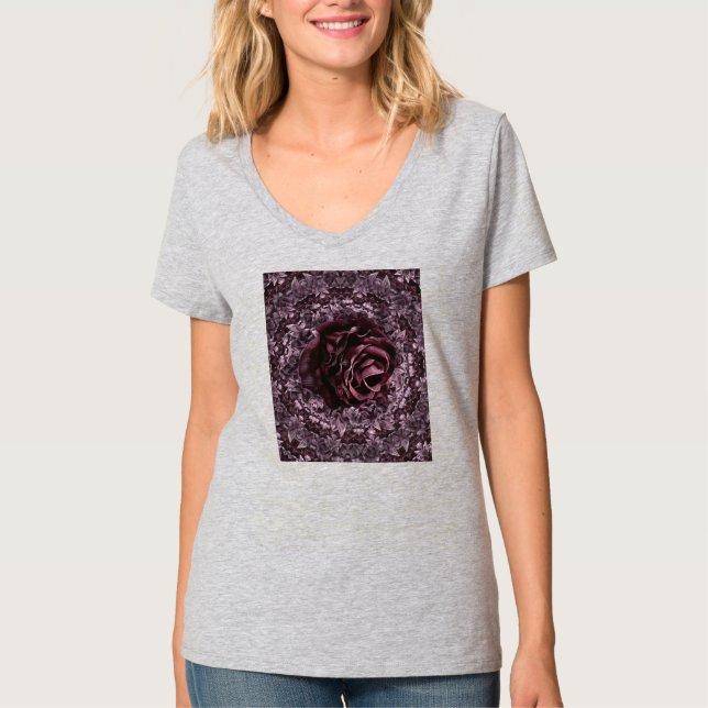 T-shirt Rosace Mandala  (Devant)