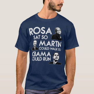 T-shirt RosaObama Mois de l'histoire des Afro-Américains B