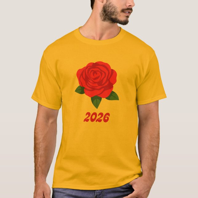 t-shirt rose (Devant)