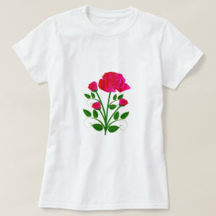 T-shirt rose