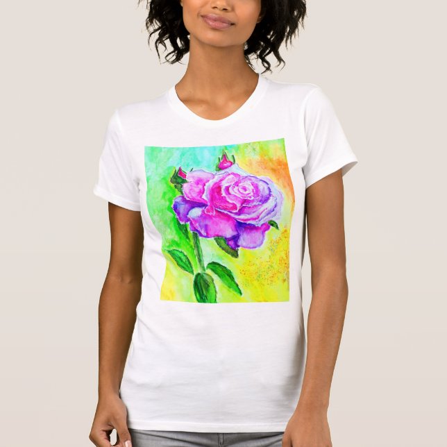 T-shirt rose (Devant)