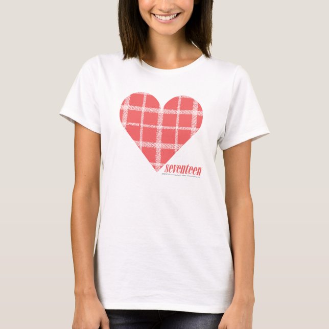 T-shirt Rose 4 de plaid (Devant)