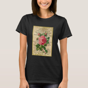 T-shirt Rose antique