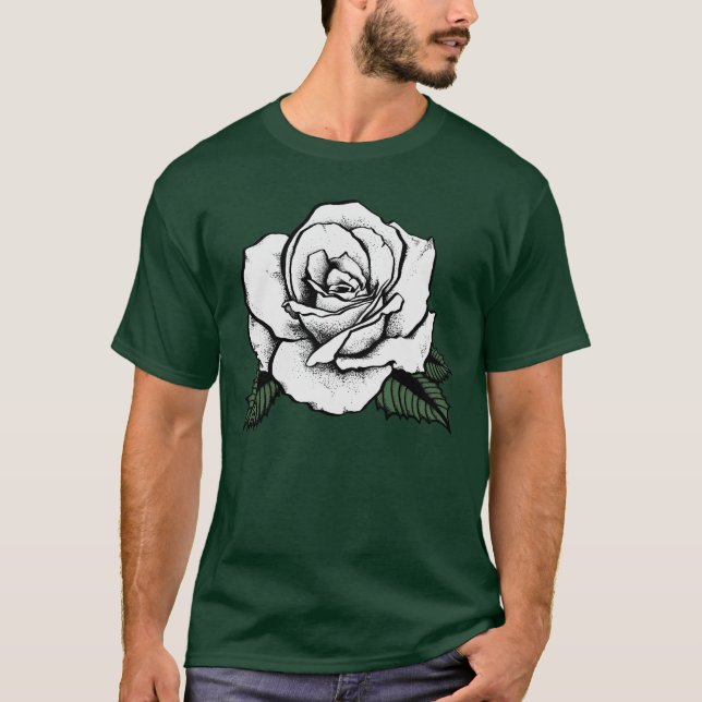 T-shirt rose argent (Devant)