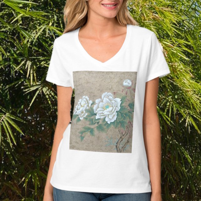 T-shirt Rose blanche (Créateur téléchargé)