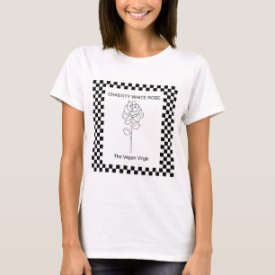 T-shirt Rose blanche de Chastity