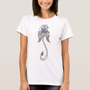 T-shirt rose bleu