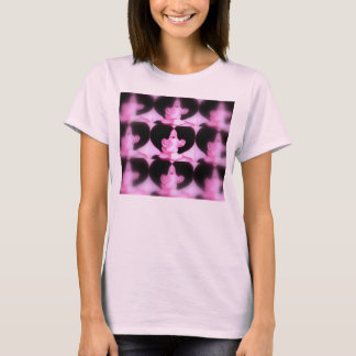 T-shirt rose Chuchotements Moyen
