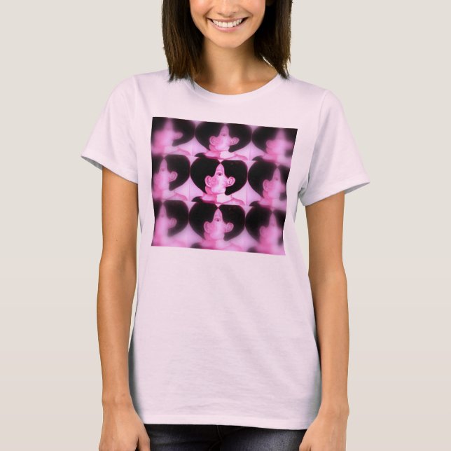 T-shirt rose Chuchotements Moyen (Devant)