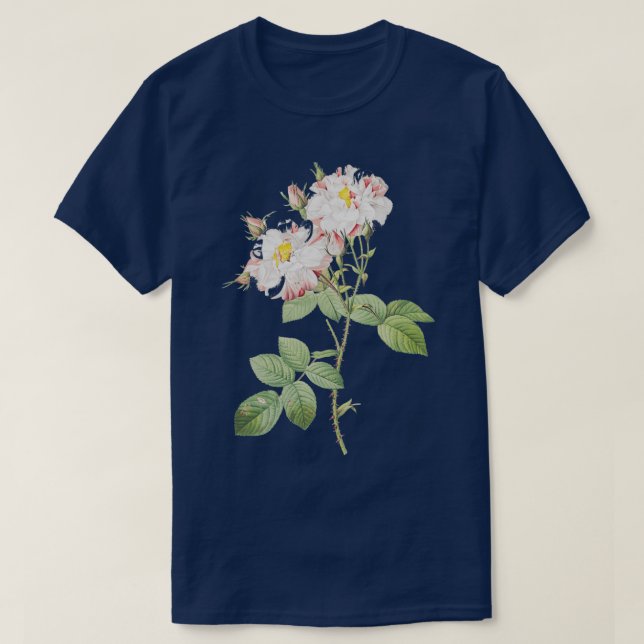 T-shirt Rose Damask (Design devant)