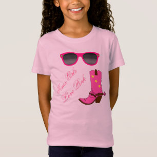 T-Shirt Rose d'amour de filles du Texas