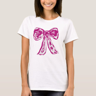 T-shirt rose d'arc