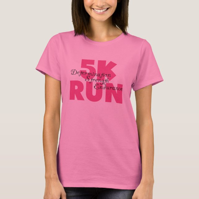 T-shirt Rose de 5 000 (Devant)