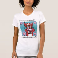 T-shirt rose de Cuppycake