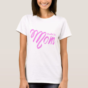 T-shirt Rose de la maman   d'huiles essentielles