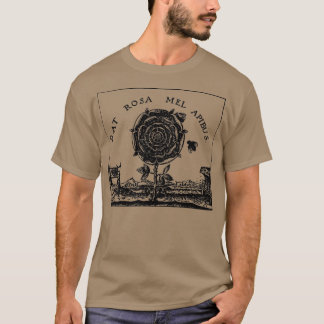 T-shirt Rose de la Renaissance de l'Alchimie Ésotérique