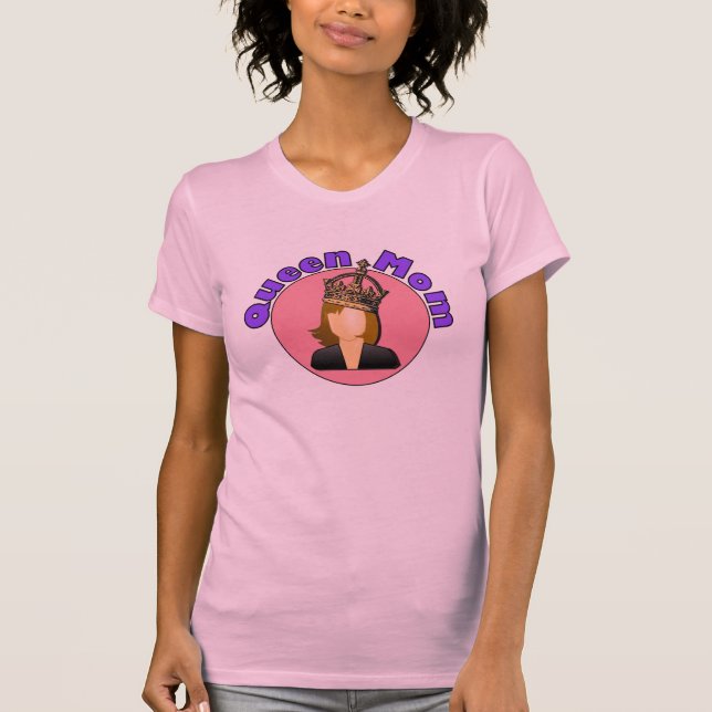 T-shirt Rose de maman de la Reine (Devant)