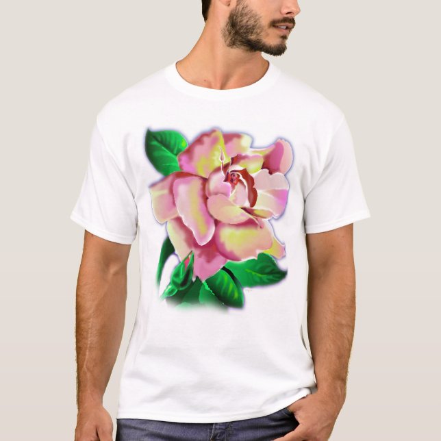 T-shirt Rose de paix (Devant)